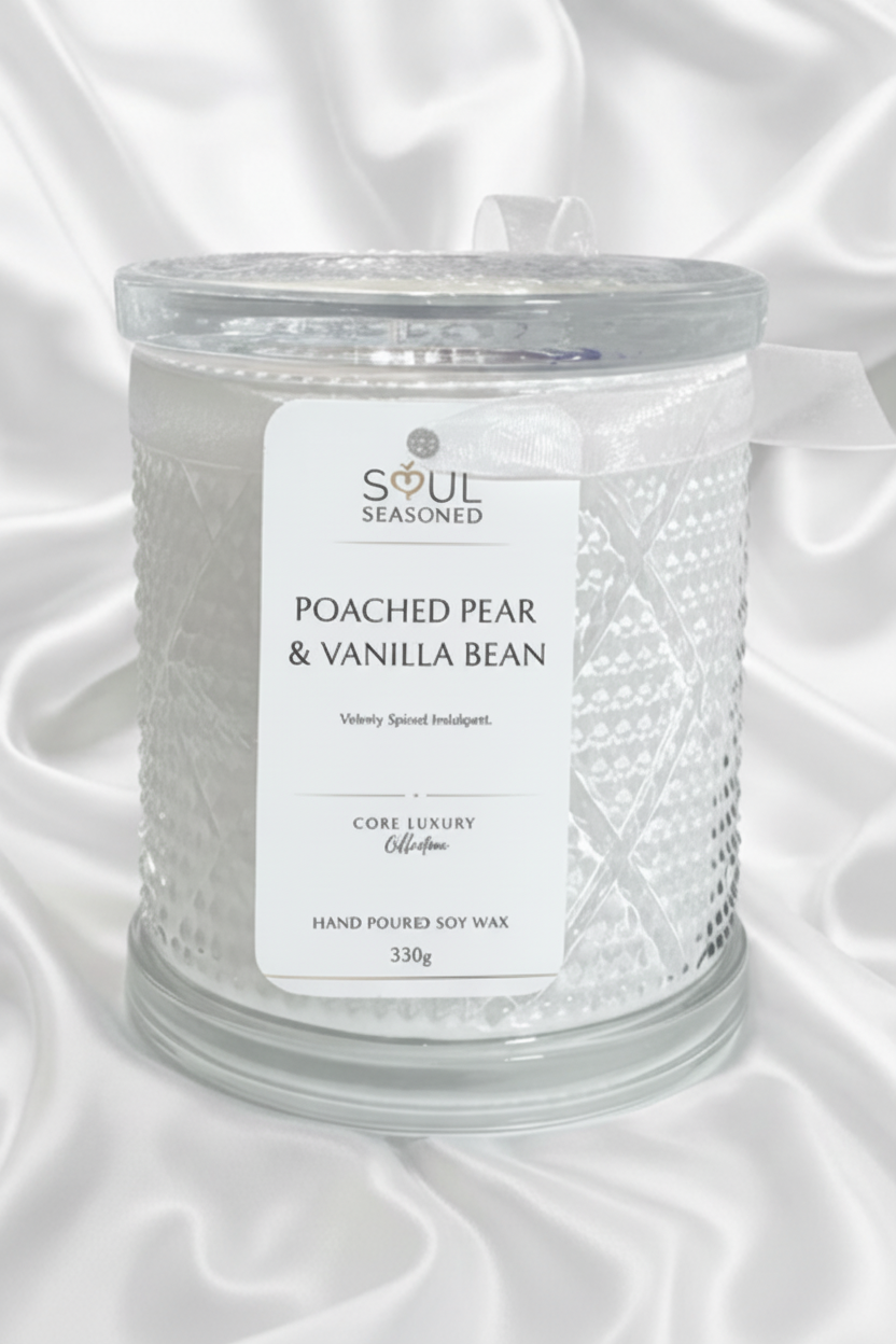 POACHED PEAR & VANILLA BEAN - Core Luxury Collection