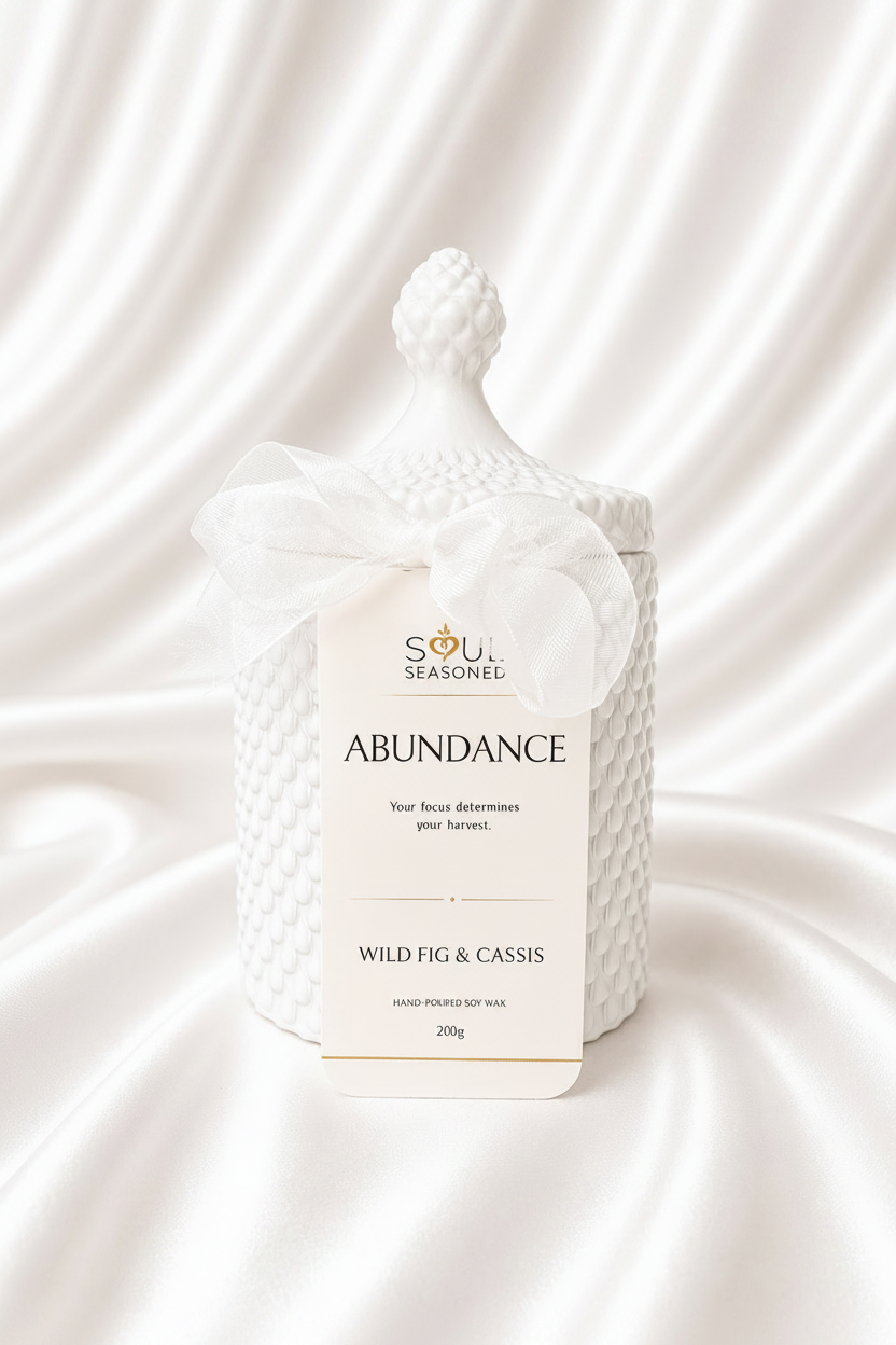 ABUNDANCE – Wild Fig & Cassis (Pearl Drop Vessel)