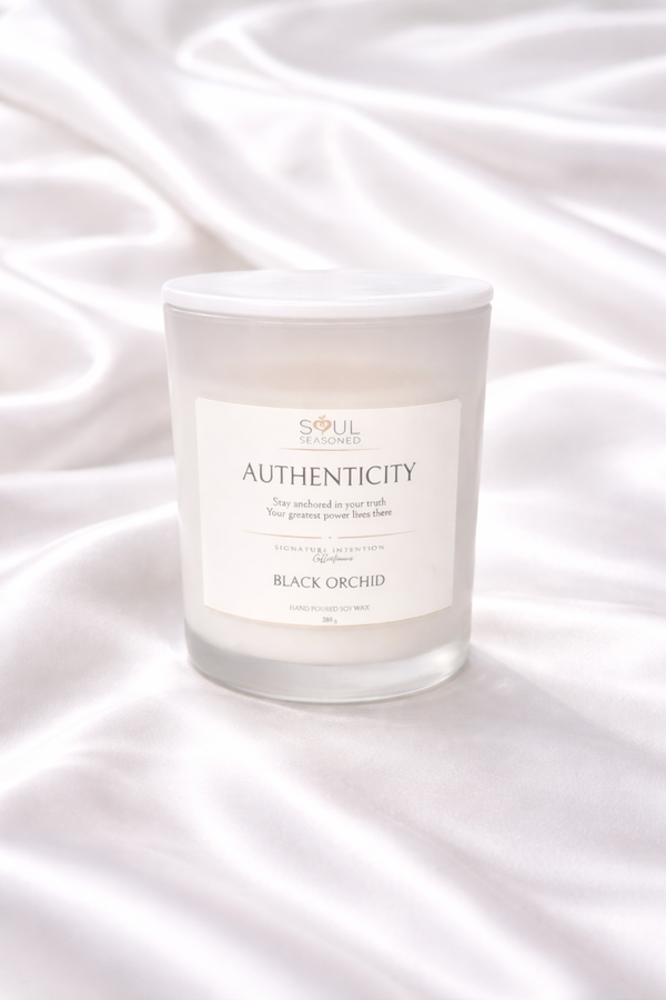 AUTHENTICITY – Black Orchid (Cambridge Vessel)