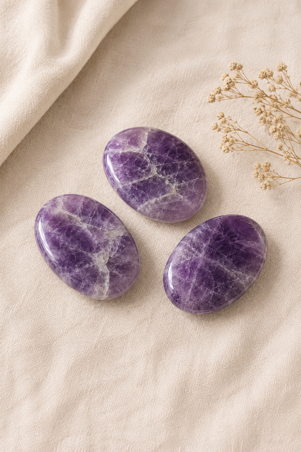 Crystal Worry Stones