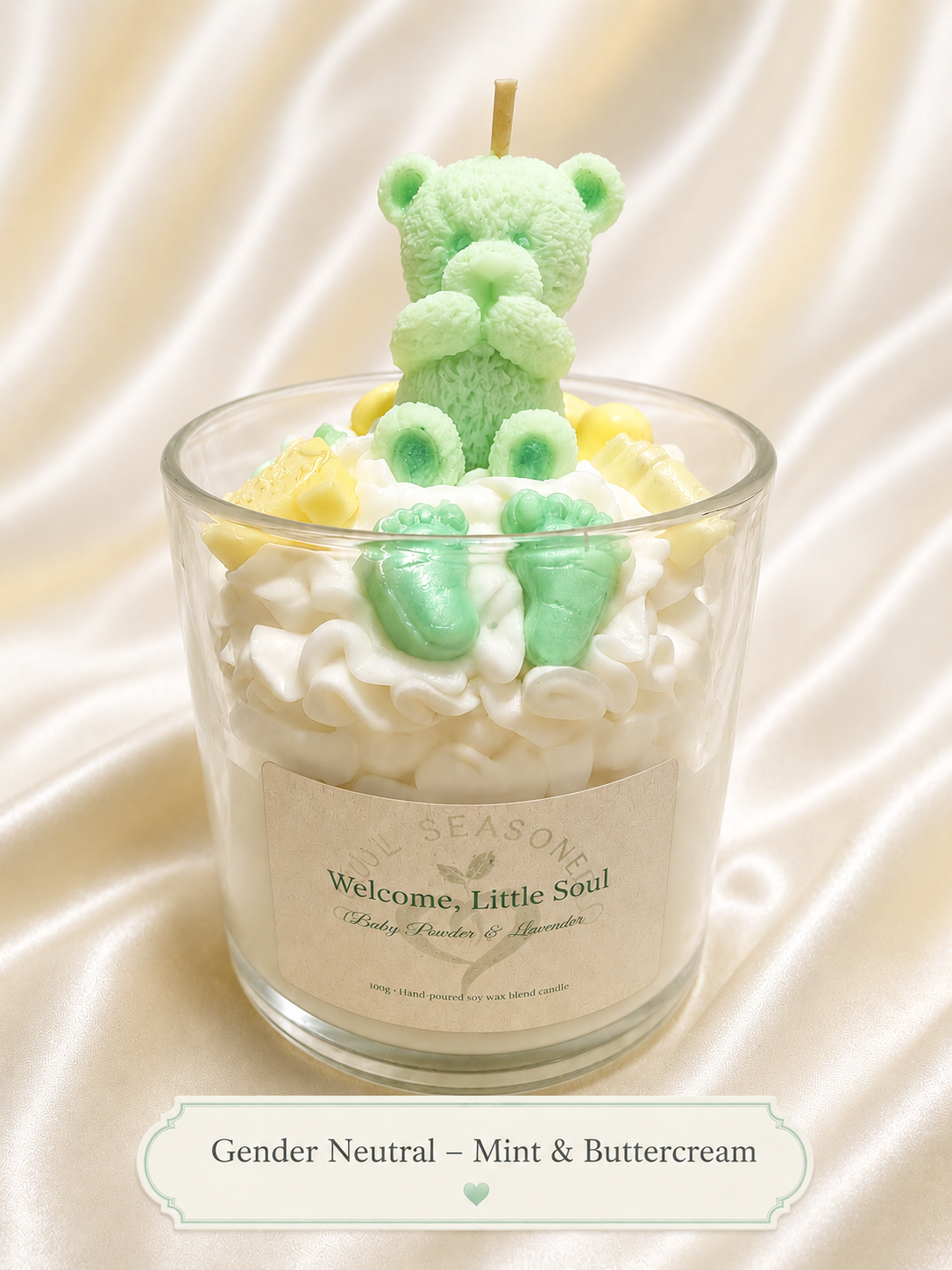 Welcome, Little Soul - Baby Powder & Lavender