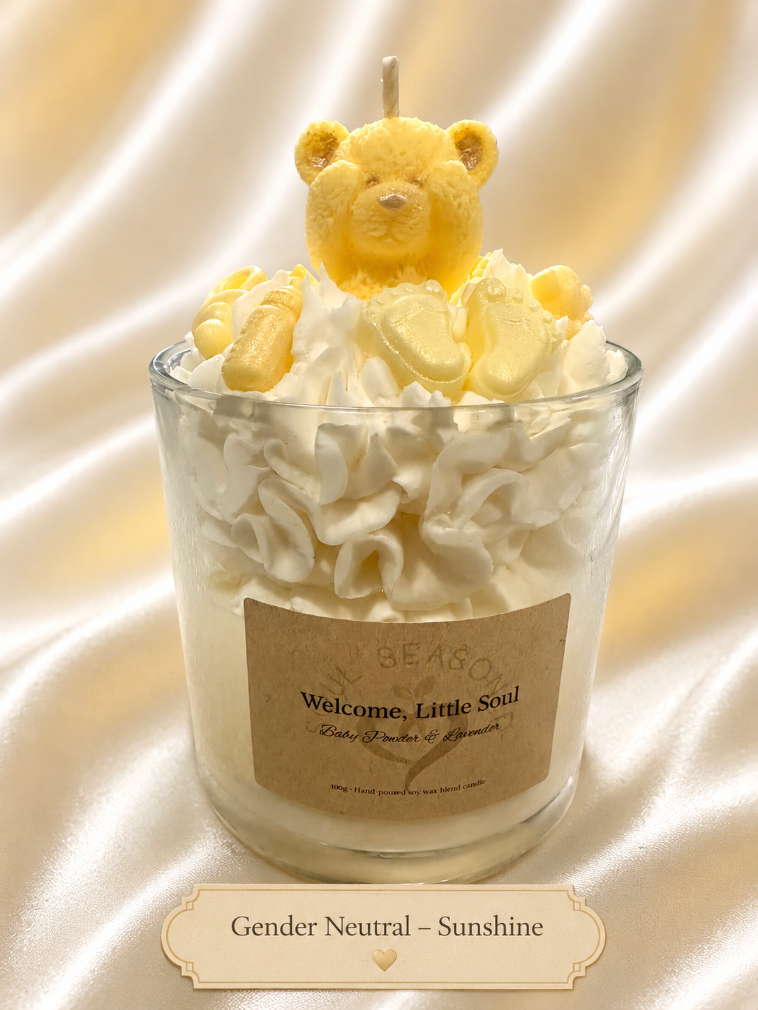 Welcome, Little Soul - Baby Powder & Lavender