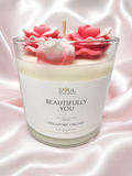 BEAUTIFULLY YOU  - Singapore Orchid (Large Clear Cambridge Vessel)