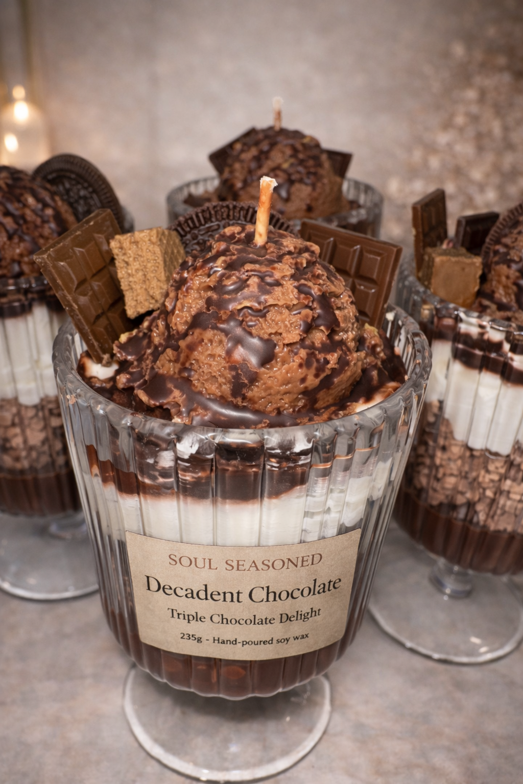 Decadent Chocolate – Triple Chocolate Delight Candle