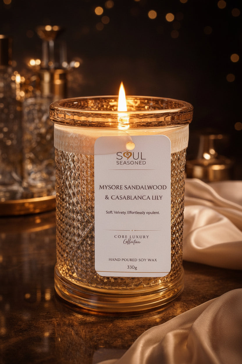 MYSORE SANDALWOOD & CASABLANCA LILY - Core Luxury Collection