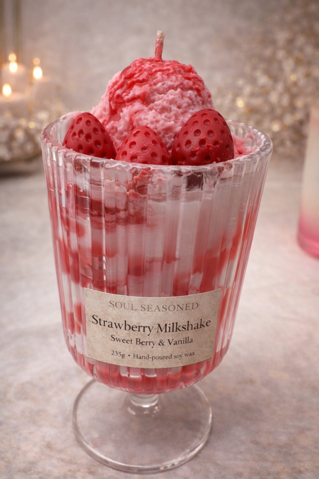 Strawberry Milkshake – Sweet Berry & Vanilla