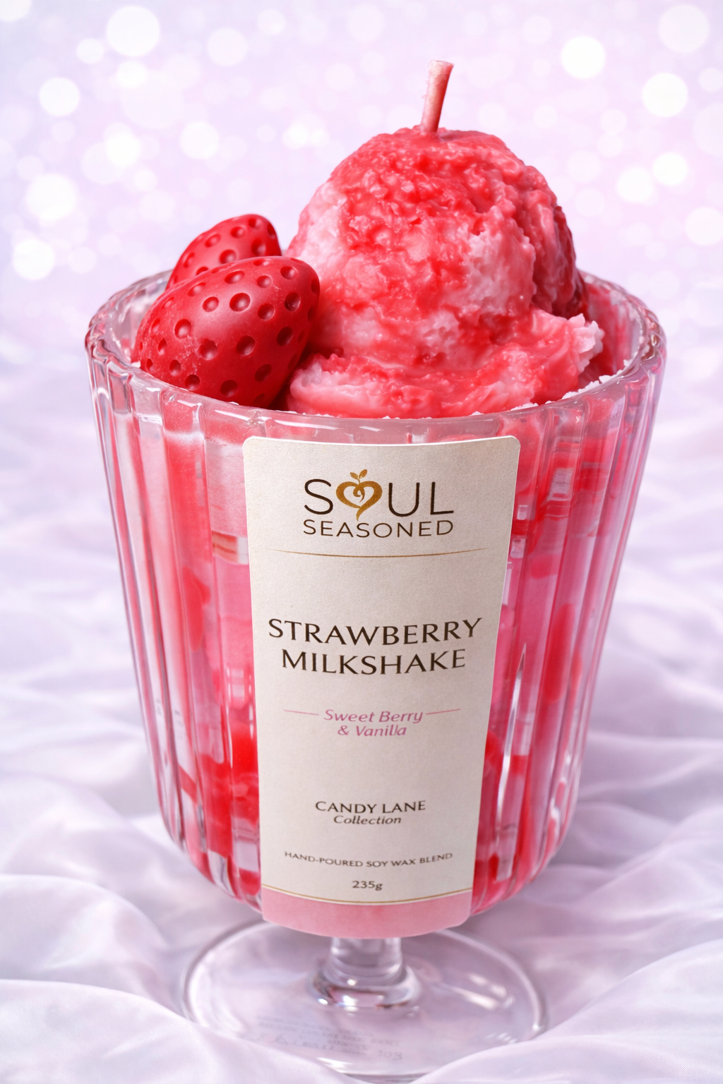 Strawberry Milkshake – Sweet Berry & Vanilla